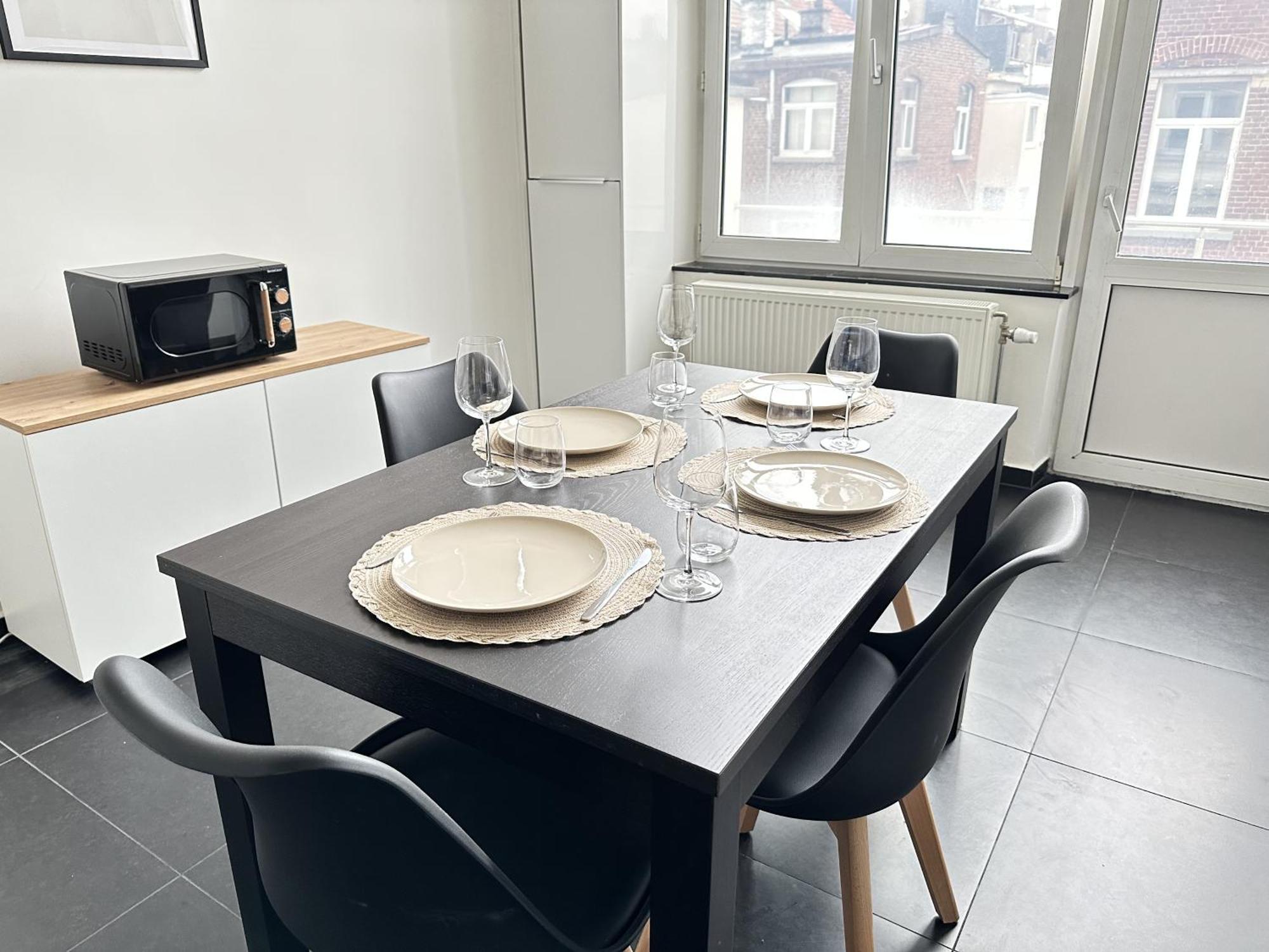Trendy Flat In Brussels Apartment Exterior photo